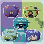 For VIVO TWS 3E iQOO TWS 1E Earphone Case Personality animal patterns