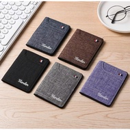 [BG] Simple canvas wallet for men Japanese Mini design V6