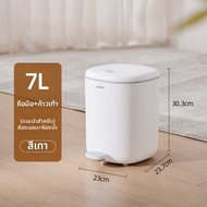 ecoco | ถังขยะเหยียบพร้อมฝาปิด