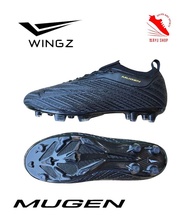 รองเท้าสตั๊ด  WINGZ (  รุ่น รองท็อป  MUGEN )  หนัง PU สังเคราะห์  น้ำหนักเบา ใส่เล่นทั้งสนามหญ้าจริง