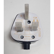 3 Pin Plug with 13A Fuse. Brand New. SG Seller