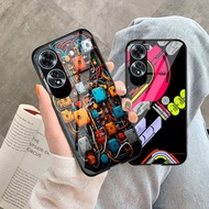 HP Oppo A60 Glass Softcase - Oppo A60 Phone Case - Phone Case - Cool Case - Casing Cover - (U631)