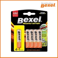 Bexel AAA megavolt battery 4+1 pack