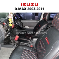 หุ้มเบาะ D-max  2003-2011 ลาย5D VIP วีไอพี หุ้มเบาะรถยนต์ หุ้มเบาะดีแม็ก ตัดตรงรุ่น d-max (คู่หน้า) เบาะหนัง dmax ดีแมก ตัดเย็บสวย แนบกระชับ เบาะdmax หนังหุ้มเบาะd-max ที่หุ้มเบาะ Dmax ชุดหุ้มเบาะรถIsuzu isuzu อิซูซุ