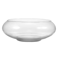 【A Flexible】 Glass Vase Bowl We Mouth Flower Vase Round Terrarium Glass Hydroponic Er Floral Contain