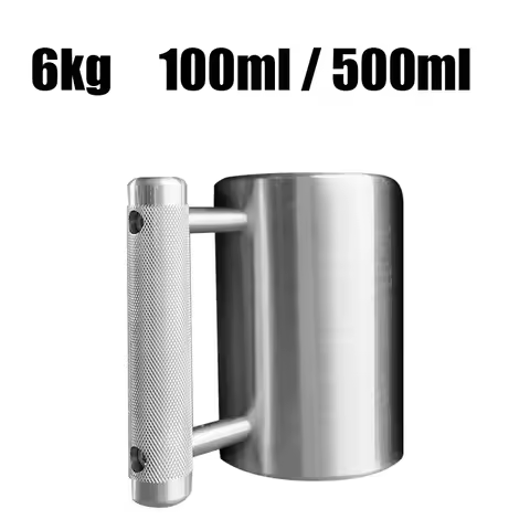 6kg Heavy Mug 13.2lbs Dumbbell AISI304 Stainless Steel Material 100ml 500ml Volume Capacity For Avai