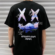 Authentic Rickyisclown Japan RIC Ricky Is Clown Mount Fuji X Sakura Oversized T-shirt Black (Store Exclusive Design
