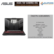 Asus TUF Gaming FA607N-UQRL888WS Laptop (AMD R7 170, 16GB DDR5, 512GB SSD, Nvidia RTX4050 6GB, 16 FH