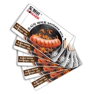 DOKKAEBI Sausage Bite HALAL 40g Hot Dog Black Pepper / Honey Mustard / Tomyam Ready To Eat Instant F