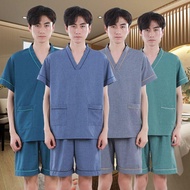 Small Beauty Salon Customer Clothes Sweat Steam Bath Clothes Foot Therapy Mulberry Massage Men Bath 