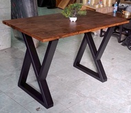 PradooSiam โต๊ะทำงาน โต๊ะคอม โต๊ะล๊อฟท์ รุ่น PS-1911 (1ตัว) โต๊ะอาหาร โต๊ะไม้จริง ท๊อปไม้ประสานสีวอล