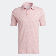 adidas Golf Abstract Print Golf Polo Shirt Men Pink HA9170