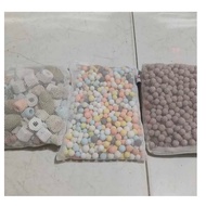 AQUARIUM Filter Media Bioring BALL Bioring MIX/ Pond Filter Media