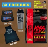 MUTANT MASS EXTREME 2500 20 LBS FREE SHAKER