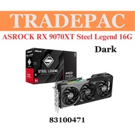ASROCK RX 9070XT Steel Legend 16G - Dark/white