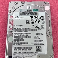 HDD Server HPE HDD 2.4TB SAS 10K 2.5inch Enterprise PN 876939-002 EG002400JWJNT