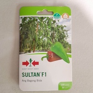 SULTAN F1 HYBRID SWEET PEPPER / BELL PEPPER / ATSAL (100 SEEDS) by EAST WEST SEED