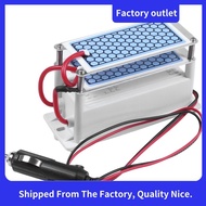 Ozone Generator Car 12V 10G Portable Ceramic Plate Air Purifier Air Sterilizer Car Ozone Air Air Cle