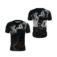 Tinishop - Men's AK47 T-Shirt | Men's Army T-Shirt with AK47 O-Neck Full Print