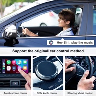 Wireless Carplay Adapter for Apple, Wireless Carplay Dongle for Wireless Control 5GHz Automatic Conn