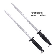 【Beverly】Sharpening Steel Lightweight & Durable Oval Household Sharpening Rod or StickProfessional C