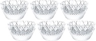 Aderia F-77690 Clear Small Bowl, Max 2.2 x Height 1.2 inches (5.5 x 3.1 cm), Small Bowl, Set of 6, M