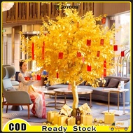 Large Artificial Tree Ready Stock Luxury Money Tree Lucky Tree Fortune Artificial Plant Decoration A