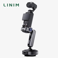LINIM DJ-3 for Pocket 3 Suction Cup Mount Car Windshield Window Aluminum Alloy Holder for DJI Osmo P