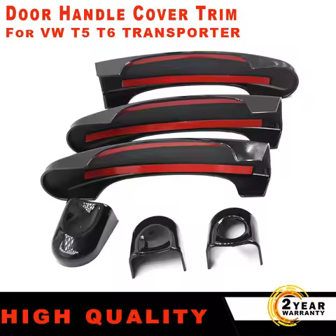 1 set For VW Transporter T5 T6 Caravelle Caddy Van Car Accessories New outside exterior Door Handle 