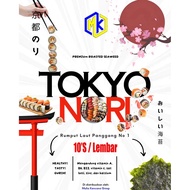TOKYO NORI 10 SHEETS TOKYO NORI/ 10 SHEETS HALAL NORI SUSHI/ DRIED SEAWEED