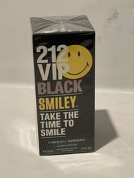 Parfum CH 212 VIP Black Smiley 100ml EDP - Original Parfum Murah