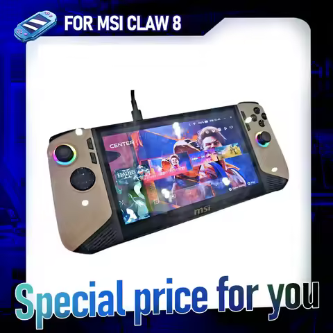 For MSI CLAW 8 2025 Ryzen Edition Handheld Portable Gaming Console With AMD Z2 Extreme Processor Lar