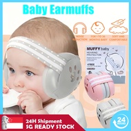SG 【IN STCOK】Baby Earmuff Flight Sound Proof Baby Ear Protection Suitable Headphone Anti Noise Tutup