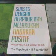 NEW Original - Successful Book with Thinking and Doing Positive Action - Arnold Fox, MD & Barry Fox,