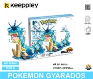 Đồ chơi lắp ghép xếp hình Pokemon rồng nước Gyarados (B0110) chính hãng Keeppley