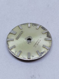 Dial jam tangan seiko diashock 17jewels original japan part jam tangan antik arloji lawas seikomatic sealion 6600 sportsman