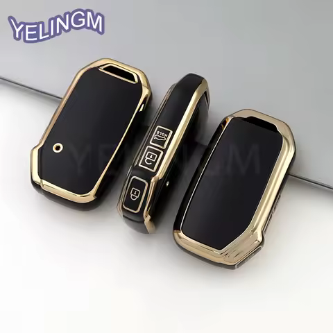 3 5 Buttons Car Key Case Cover Shell for Kia EV6 Seltos Sportage Ray K3 KX3 KX7 K5 Soul Telluride Ce