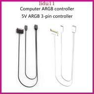 LID 5V 3Pin ARGB SYNC HUB Transfer Extension Cable Motherboards ARGB SYNC Splitters