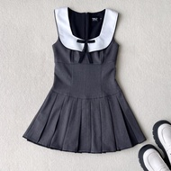 Skirt/short dress style Sleeveless, Sailor collar brand TALY