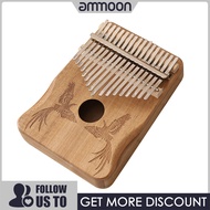 [ammoon]17 Keys Kalimba African Thumb Finger Piano Wood Kalimba Musical Instrument