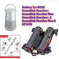 ❉Speaker Battery 7.4V/2600mAh 745531-0010 for BOSE 071478, Soundlink Revolve+,Plus, Soundlink Re ✌❉