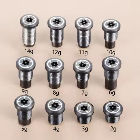 Black Alloy Golf Weight Screws for Taylormade SIM2/SIM2 MAX Driver Head Fairway Wood Club Heads 2g 3