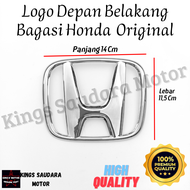 Emblem Logo Depan Belakang Jazz RS CRV HRV 75700-T5S-U00 Honda Original