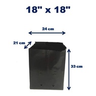 High Quality UV POLYBAG 18 x 18(Nursery Plantation Bag)