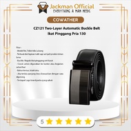 COWATHER CZ121 Two-Layer Automatic Buckle Belt Men's Belt 130