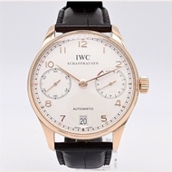 Iwc IWC Portuguese Series Men Rose Gold Automatic Mechanical Watch IW500113