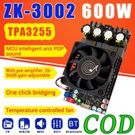 ZK-3002 Amplifier Board 300W Dual Channel 600W Mono TPA3255 Chip Pure Rear Stage Power Amplifier