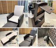 2022創意新品:百變室內戶外兩用多功能梳化椅,可變床,躺椅.
選用金屬框架,結實耐用,pe戶外藤,防水防曬.坐垫均可拆洗,
梳化靠背可任意調節角度,可平放做床.十分人性化的設計,,仲附送原廠腳踏可以