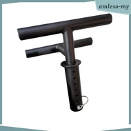 [AmlesoMY] Tibialis Bar with Foam Handles Sturdy Lower Leg Muscle Heavy-Duty Fitness Equipment for R