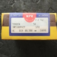 NPR Piston Ring for TOYOTA 5K SWT10099ZY (non Tapered)